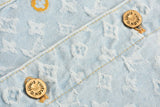 Jaqueta Louis Vuitton By Tyler, the Creator Monogram Denin