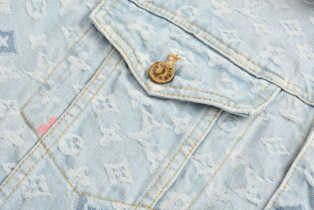 Jaqueta Louis Vuitton By Tyler, the Creator Monogram Denin