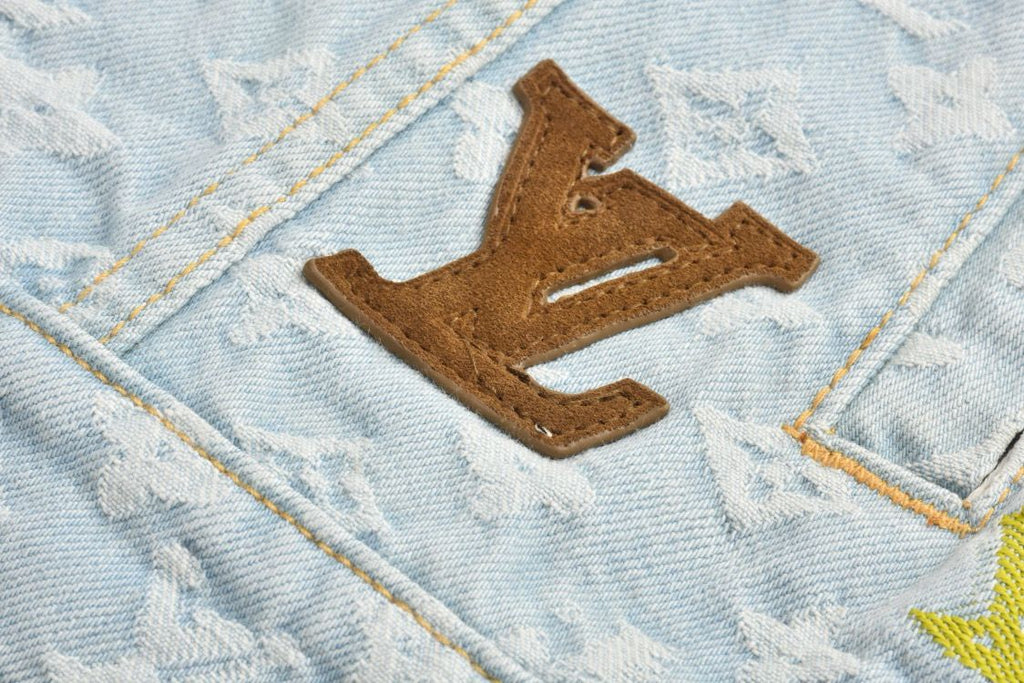 Jaqueta Louis Vuitton By Tyler, the Creator Monogram Denin