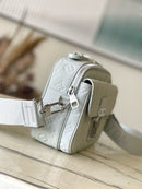 S-lock Messenger Monogram Grey