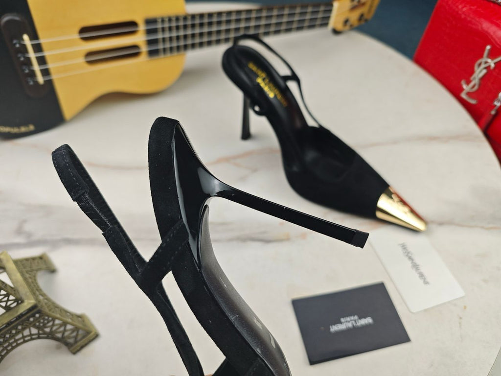 Saint Laurent Scarpin Slingback Jeanne
