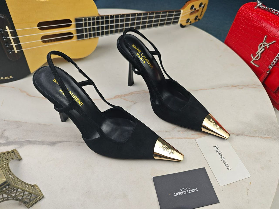 Saint Laurent Scarpin Slingback Jeanne