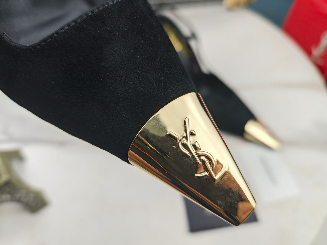 Saint Laurent Scarpin Slingback Jeanne