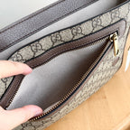 Gucci Ophidia Medium Messenger Bag Beige