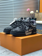Trainer Skate Black Swarovski Monogran