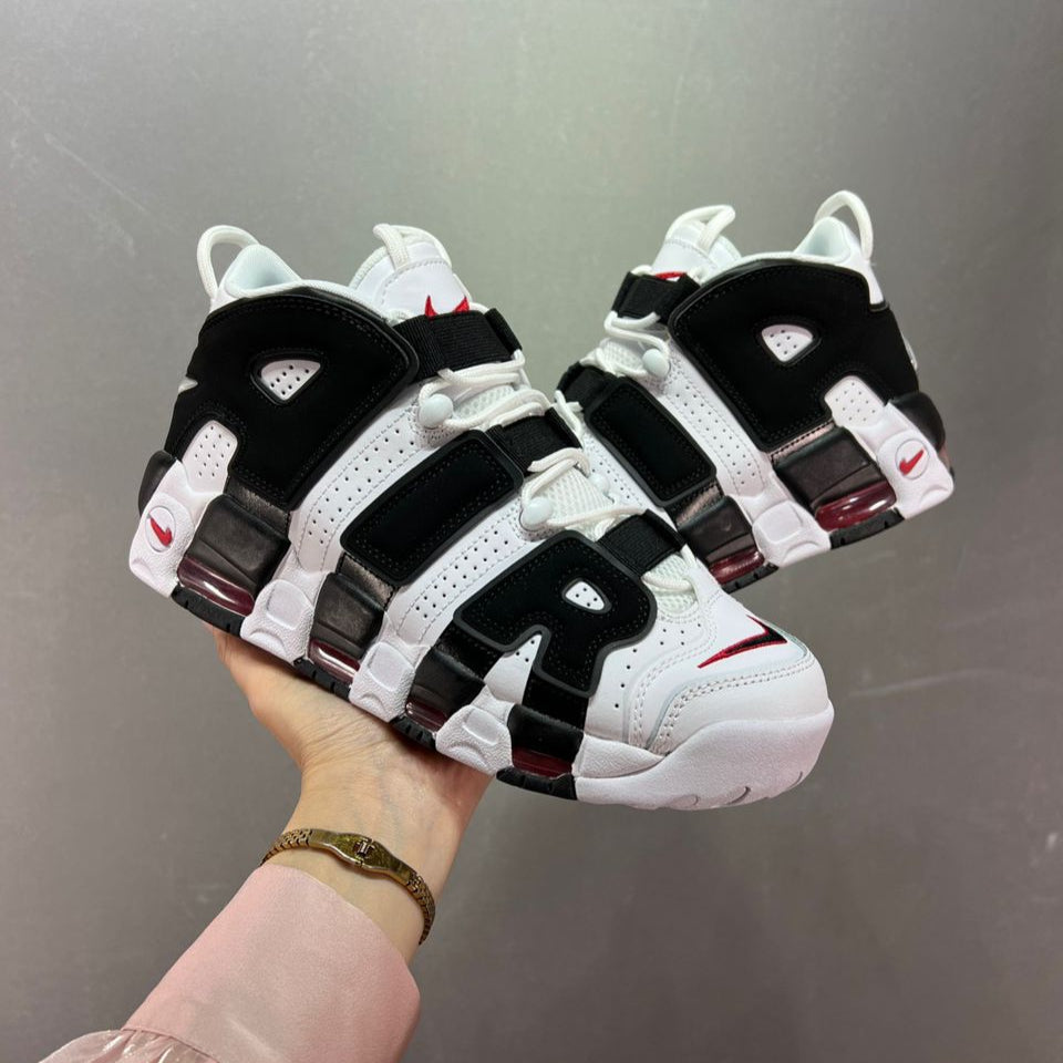 Nike Air More Uptempo White Red
