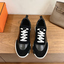 Hermes Air Mesh Suede Black