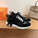 Hermes Air Mesh Suede Black