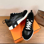 Hermes Air Mesh Suede Black.