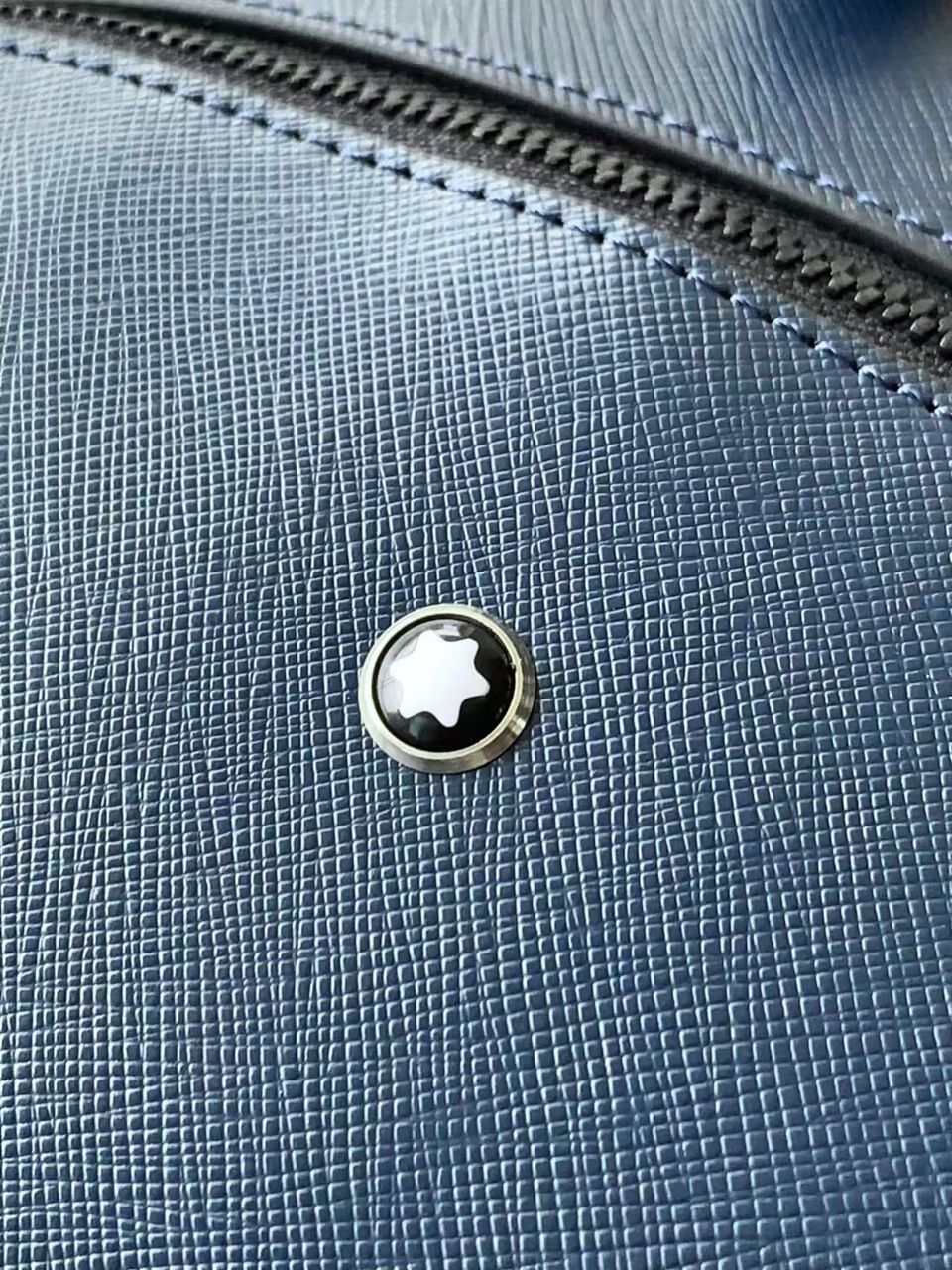 Mochila Montblanc Blue (Pronta Entrega)