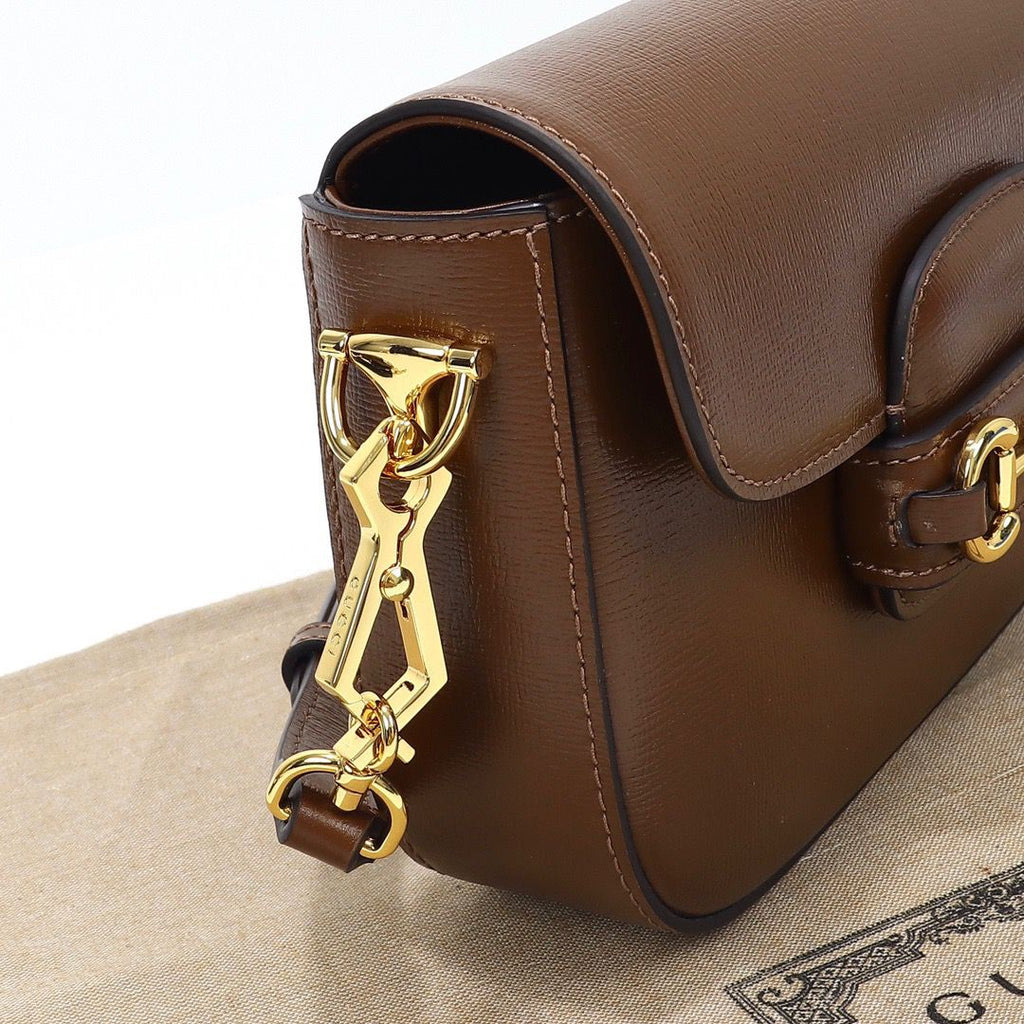 Bolsa Horsebit 1955 Marrom
