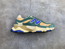 New Balance 9060 Spruce Peach Blossom Team Royal