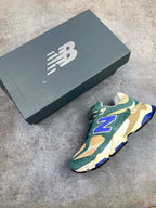 New Balance 9060 Spruce Peach Blossom Team Royal