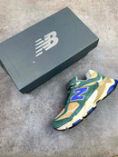New Balance 9060 Spruce Peach Blossom Team Royal