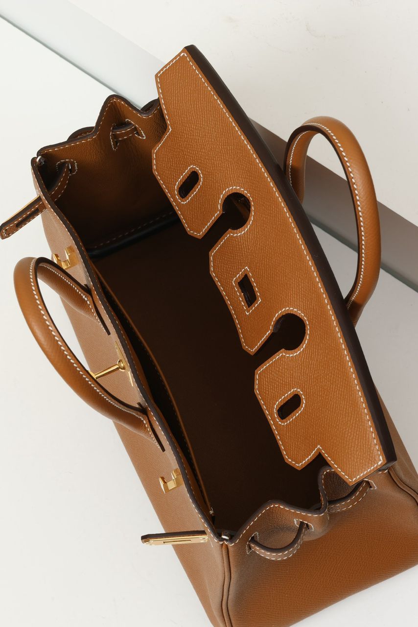 Bolsa Hermes Birkin Caramel