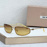 Óculos Miu Miu Gold