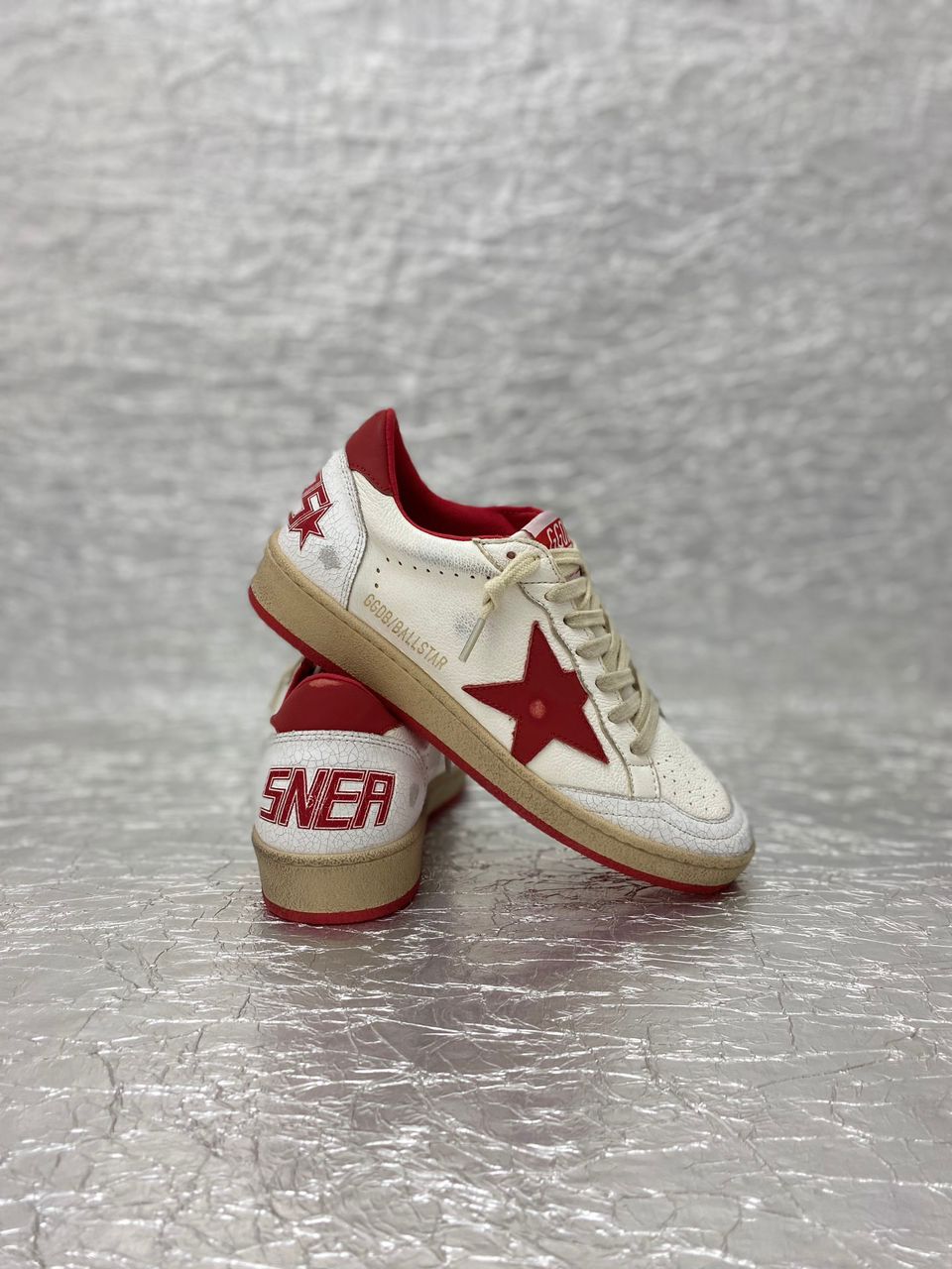 Golden Goose Ballstar Red