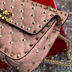 Valentino Garavani Bolsa matelassê Rose