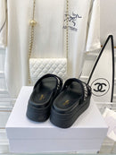 Celine Block Slide Nylon Jacquard