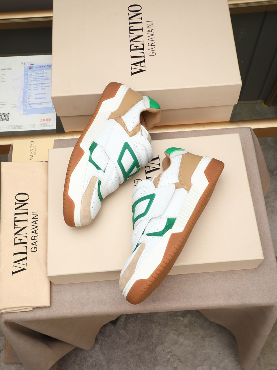 Valentino Garavani Joie de Jouer Low-Top Sneakers
