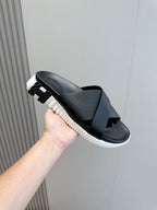 Hermes Sandal Infra Black White.