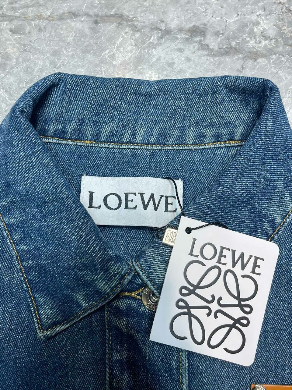 Jaqueta Jeans Loewe (Pronta entrega)