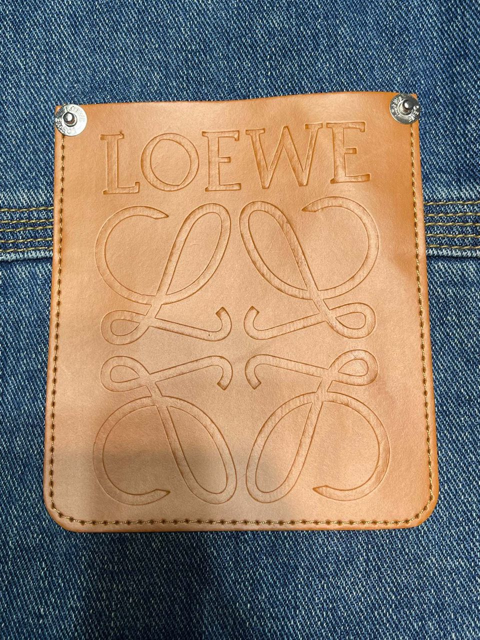 Jaqueta Jeans Loewe (Pronta entrega)