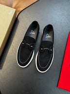 Christian Louboutin Chambeliboat Rockie Black.