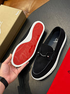 Christian Louboutin Chambeliboat Rockie Black.