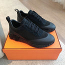 Hermes Air Mesh Bouncing Black Suede