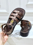 Celine Clea Triomphe Gladiator Sandal in Calfskin Leather