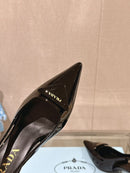 Prada Scarpin Slingback Black