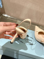 Prada Scarpin Slingback Nude/bege.