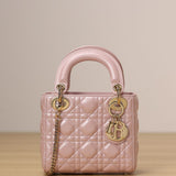 Dior Small Lady Dior Pink