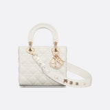 Dior Small Lady Dior White