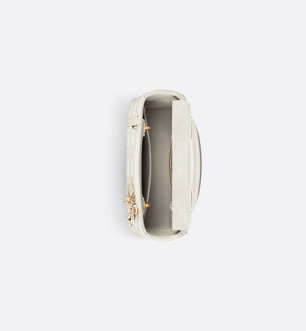 Dior Small Lady Dior White