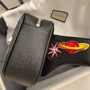 Gucci Black GG Supreme Night Courrier Belt Bag