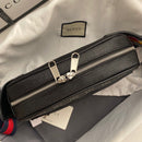 Gucci Black GG Supreme Night Courrier Belt Bag