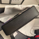 Gucci Black GG Supreme Night Courrier Belt Bag