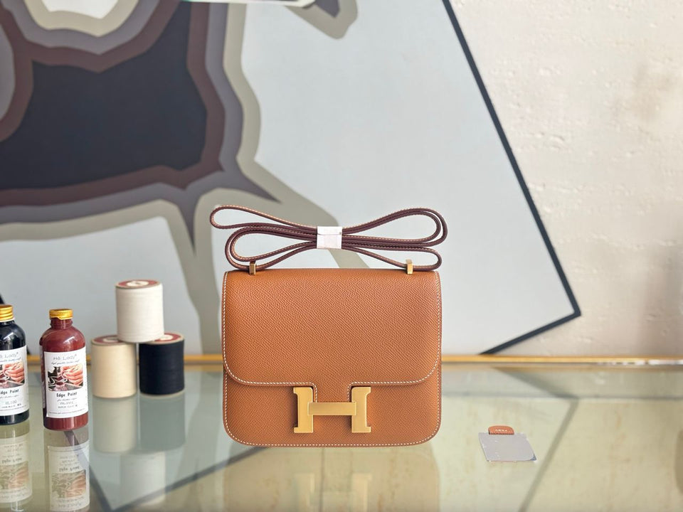 Bolsa Hermès Constance Caramelo
