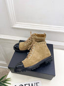 Chanel Ankle Boots de Camurça