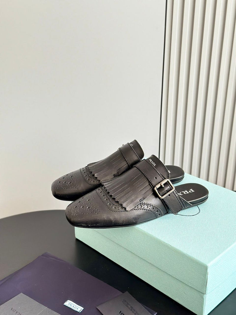 Prada Mule Suffle Black