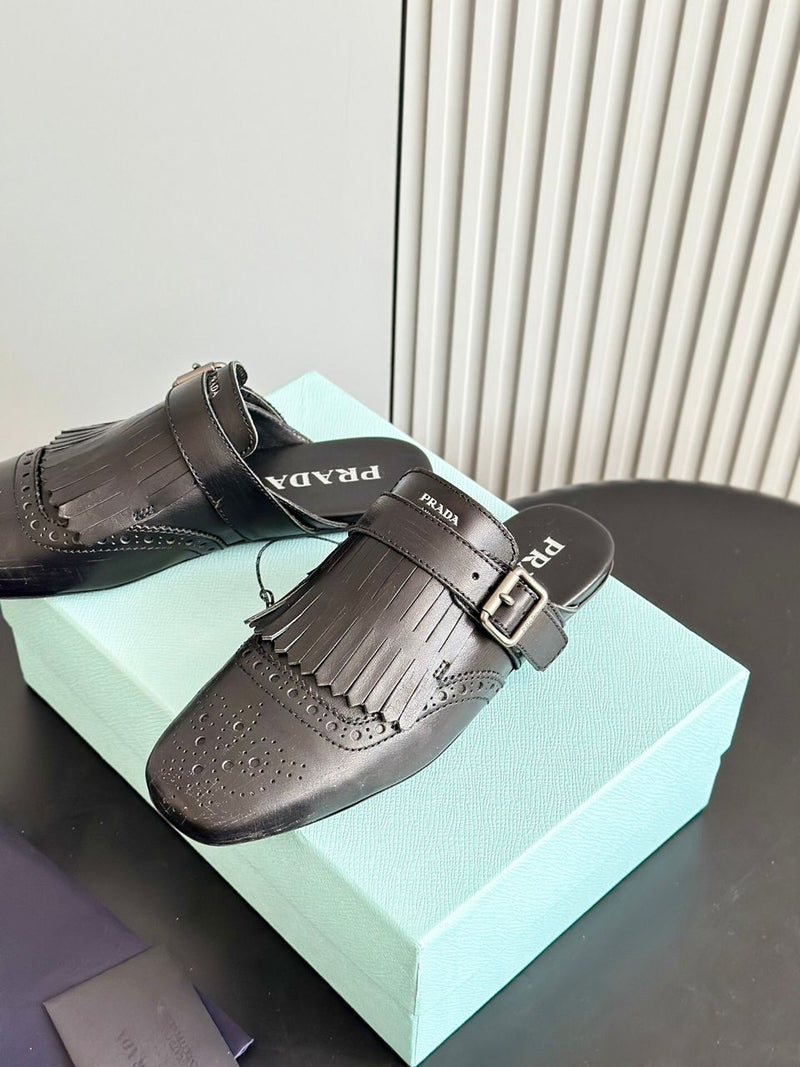 Prada Mule Suffle Black