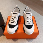 Hermes Air Mesh Suede Black