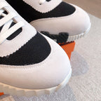 Hermes Air Mesh Suede Black