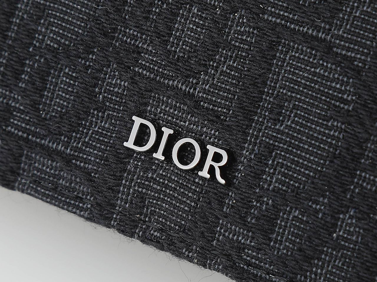 Carteira Black Dior Oblique Jacquard