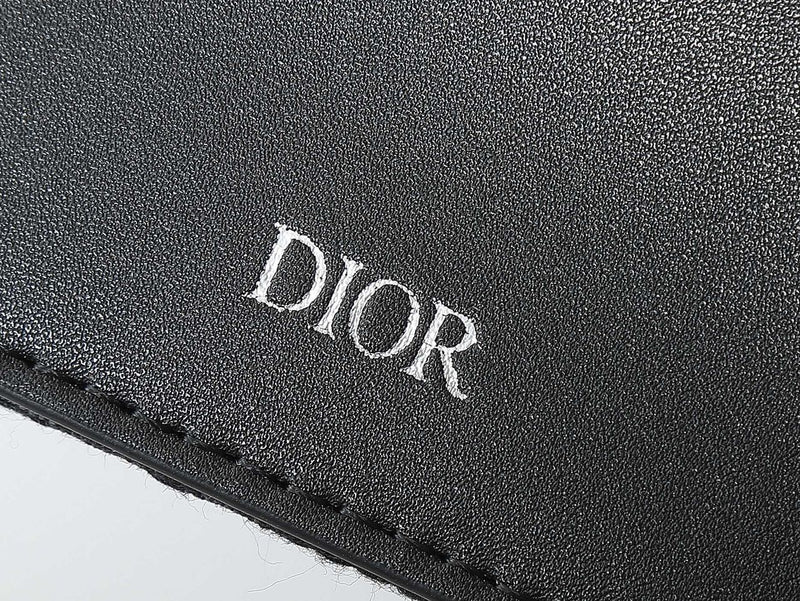 Carteira Black Dior Oblique Jacquard