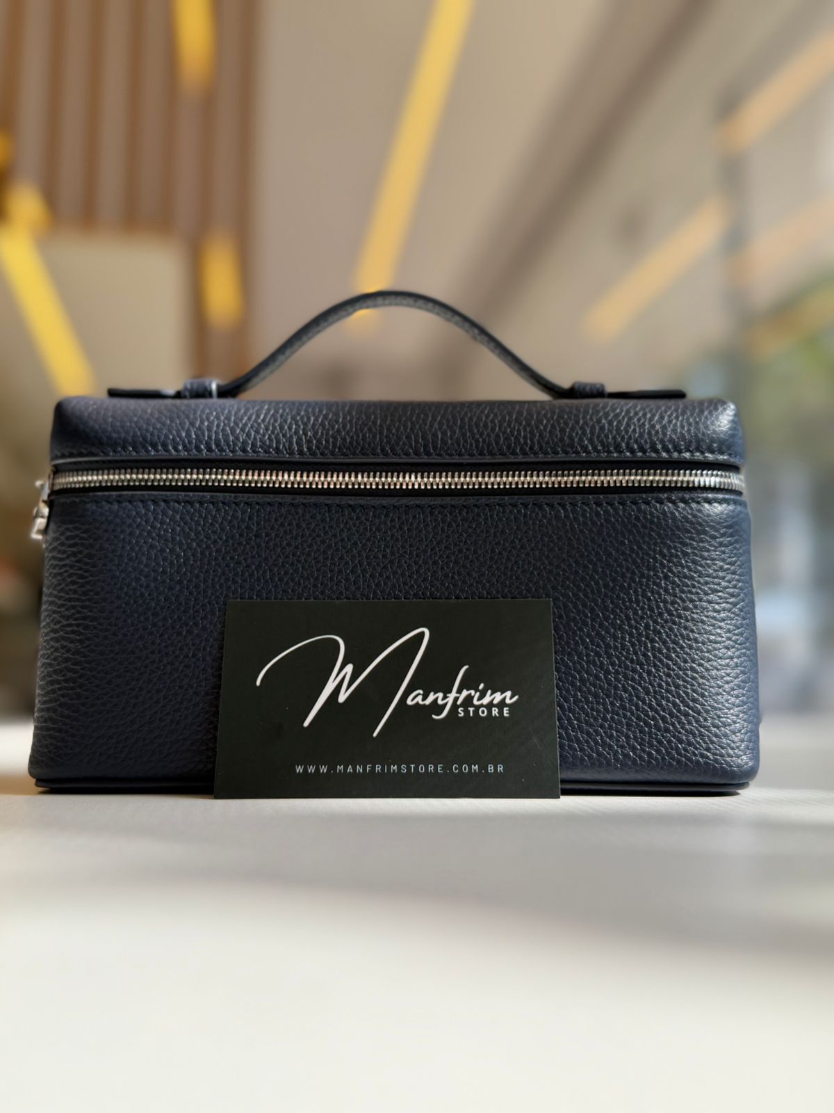 Loro Piana L19 Extra Pocket Pouch Blue – Manfrim Store