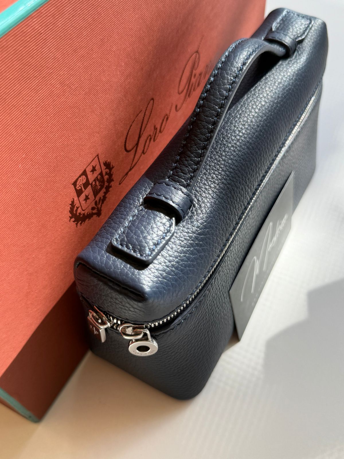 Loro Piana L19 Extra Pocket Pouch Blue – Manfrim Store