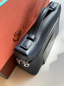 Loro Piana L19 Extra Pocket Pouch Blue